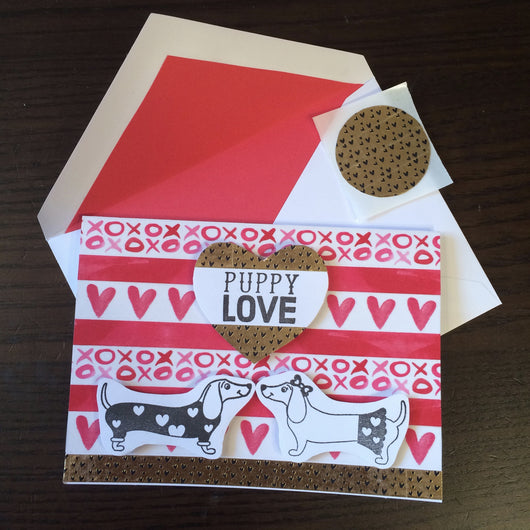 Puppy Love Greeting Card